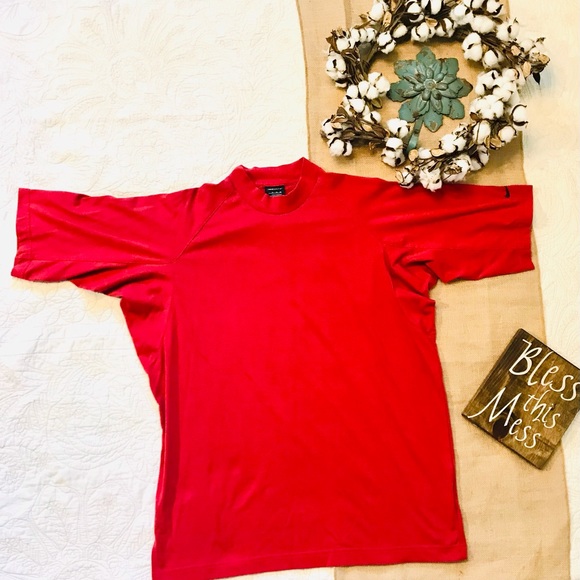 Nike Shirts | Nike Golf Fitdry Short Sleeve Mock Turtleneck Xl | Poshmark
